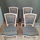 Set of 4 Louis XVI style chairs