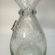 Carafe biot en verre bullé