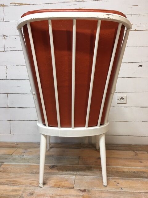 Fauteuil scandinave Baumann coussins d'origine 1960