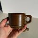 Stoneware coffee mugs