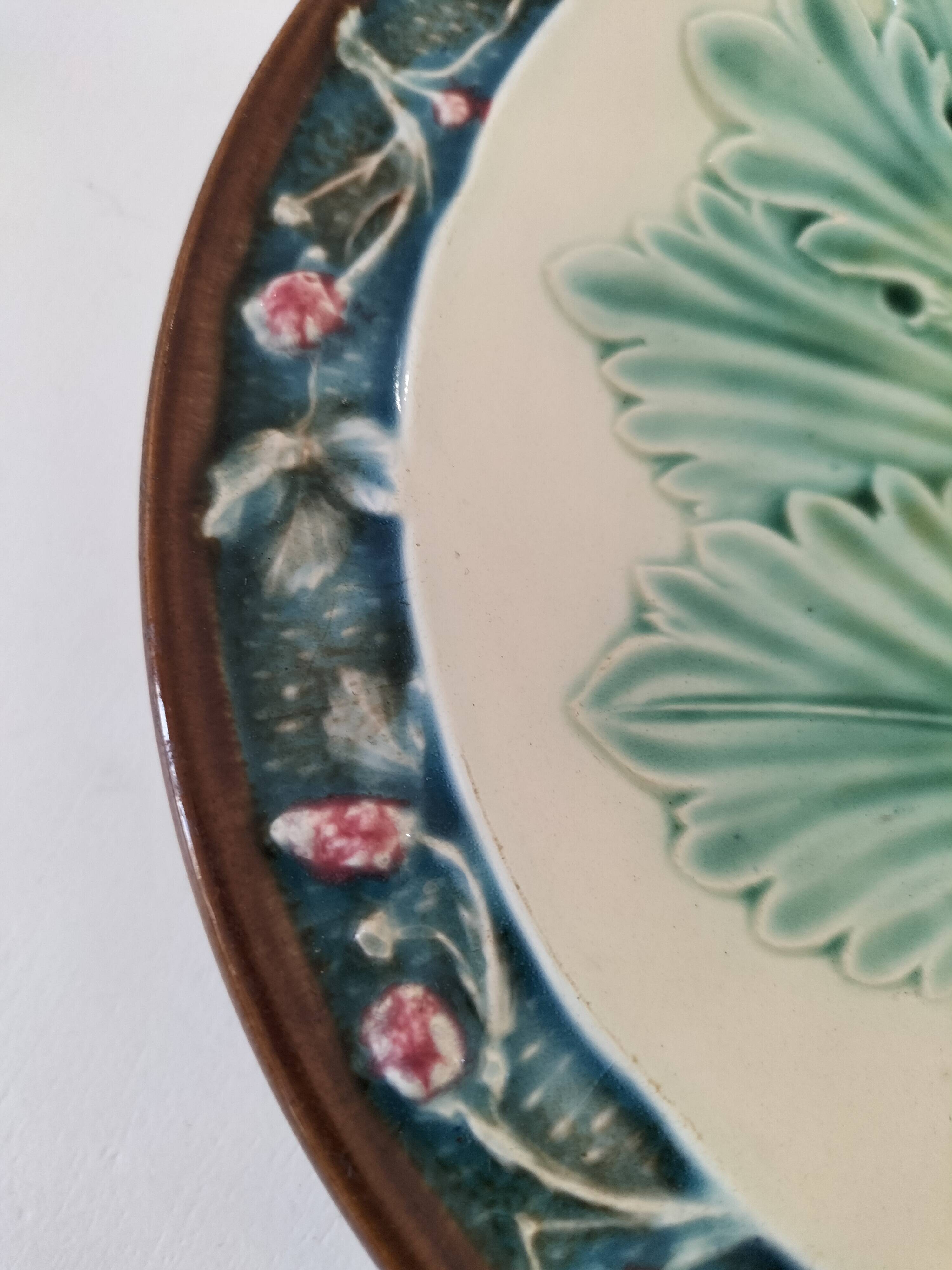 Two Longchamp earthenware plates.