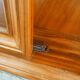 Wooden wall display case