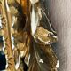 Ancient Florentine mirror – carved and gilded wooden frame – Baroque style