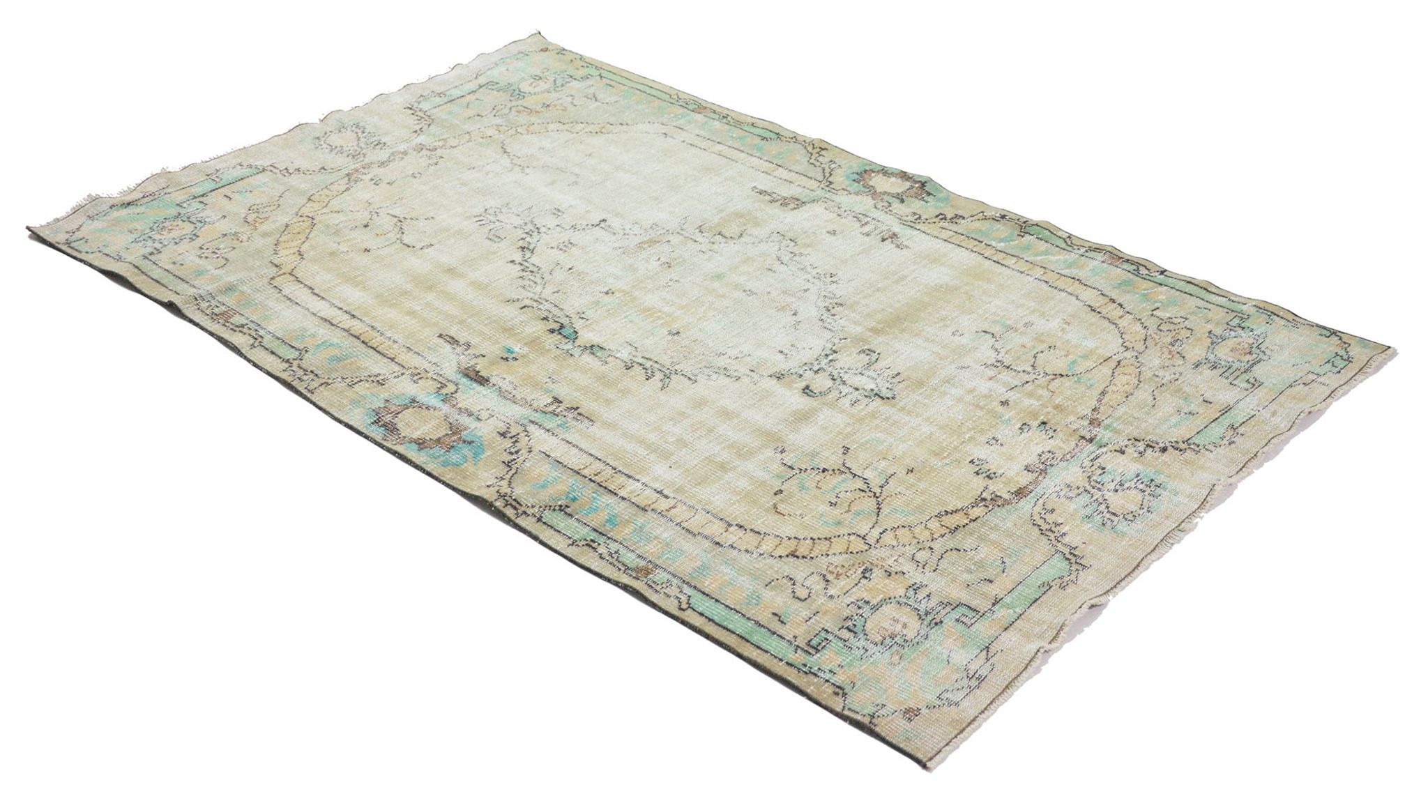 Tapis vintage Anatolien fait main 231 cm x 144 cm