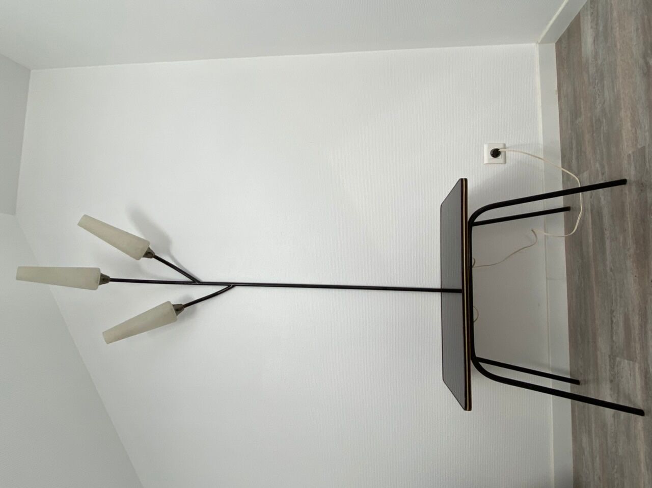 Formica vintage floor lamp
