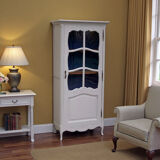 1930s Parisian glass-fronted wardrobe