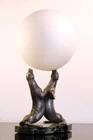 Louis Carvin otter lamp
