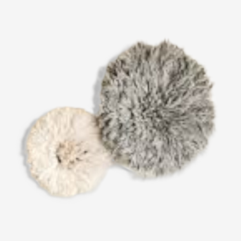 Ensemble de 02 juju hats gris et blanc de 80 cm et 60 cm