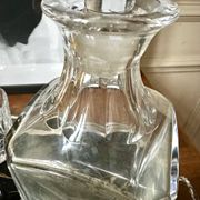 Baccarat crystal whisky decanter, perfection model