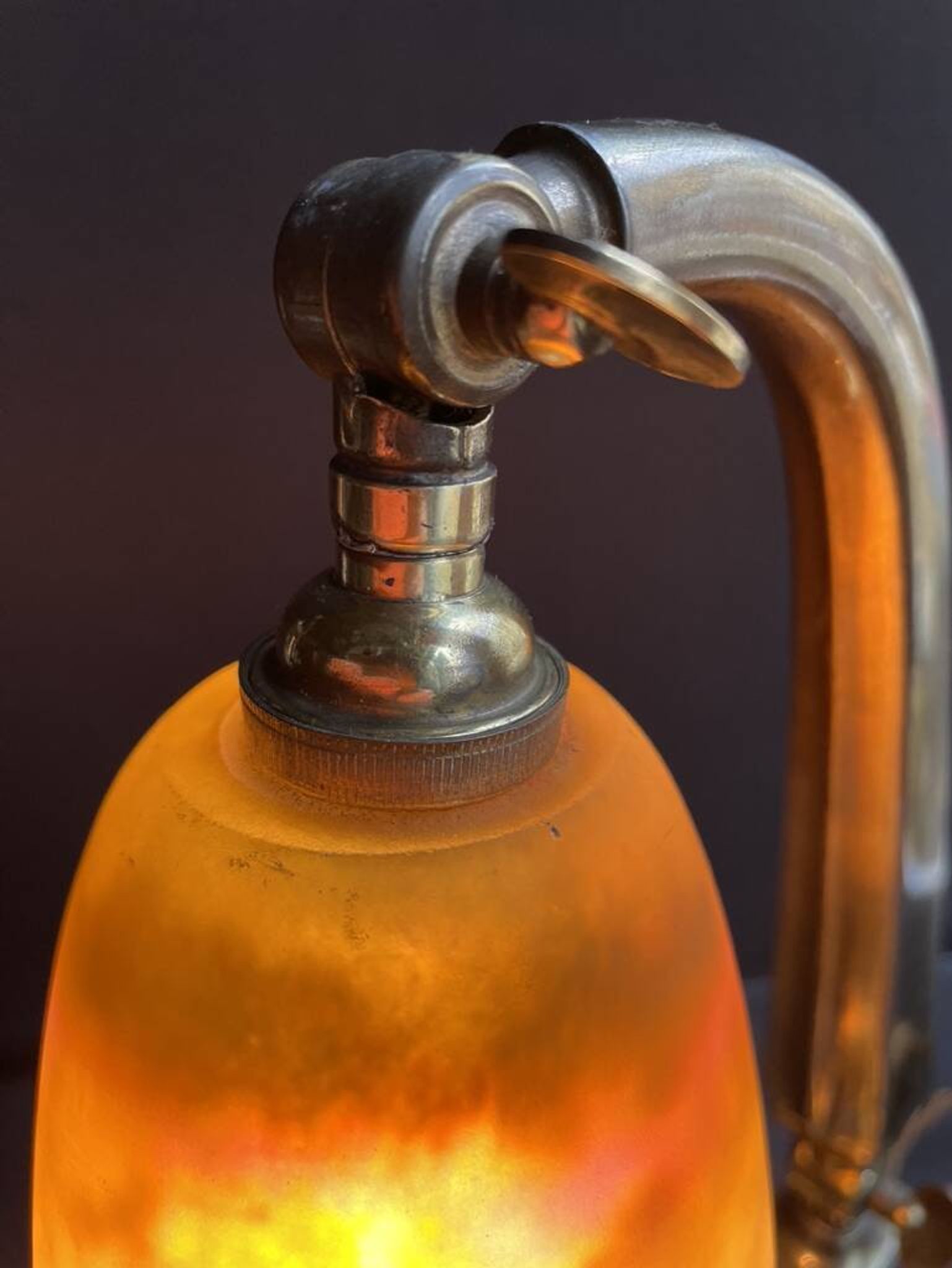 Lampe de bureau – Daum Croix de Lorraine Nancy
