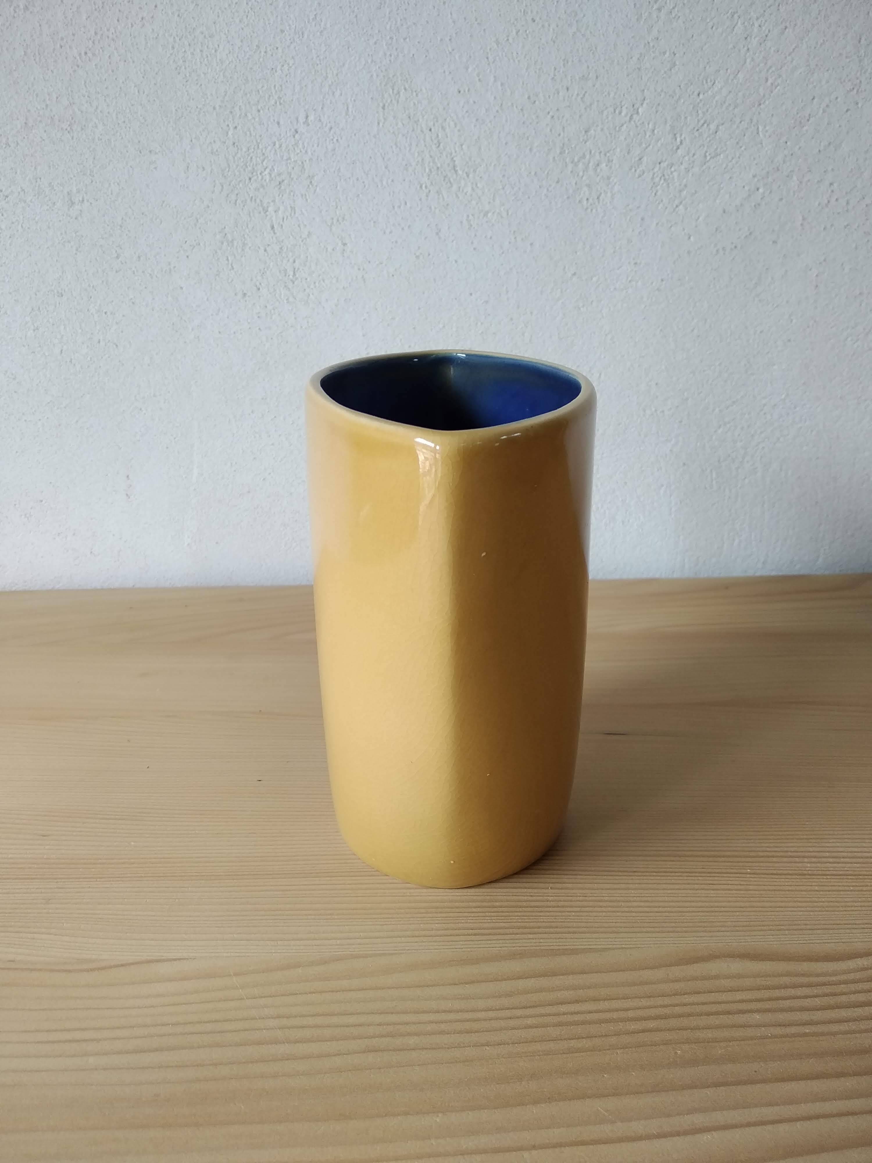 Vase bicolore