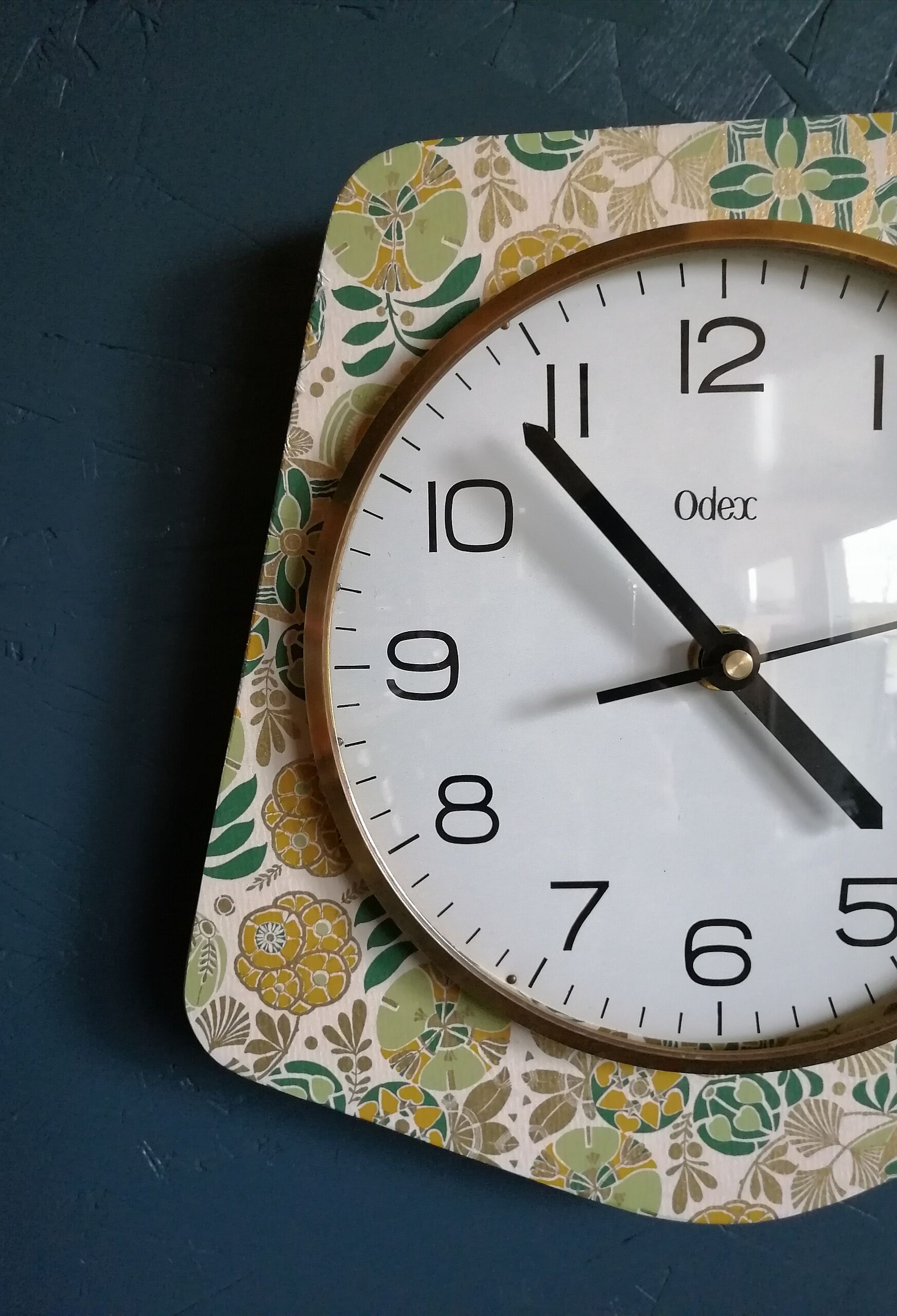 Vintage clock, "Odex" wall clock