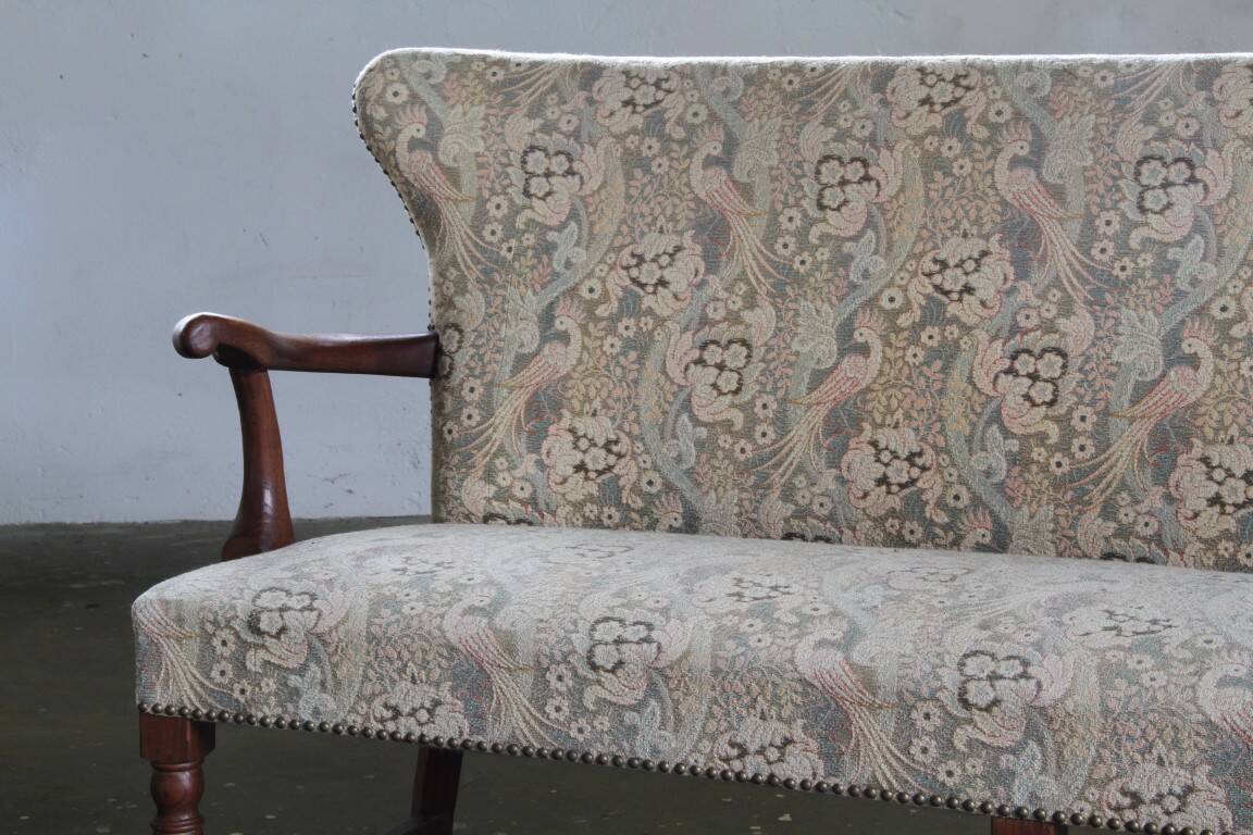 Vintage Danish Art Deco Pair of Armchairs in Solid Oak - 1940s