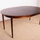 Danish extendable dining table, rosewood, Kai Lyngfeldt Larsen 1960.