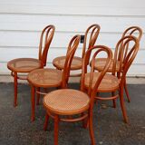 Vintage bistro chair signed Jacob & Josef Kohn
