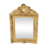 Old golden mirror