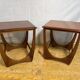 Mid Century Retro Teak Pair of Lamp Tables / Side Tables by G-Plan 1960
