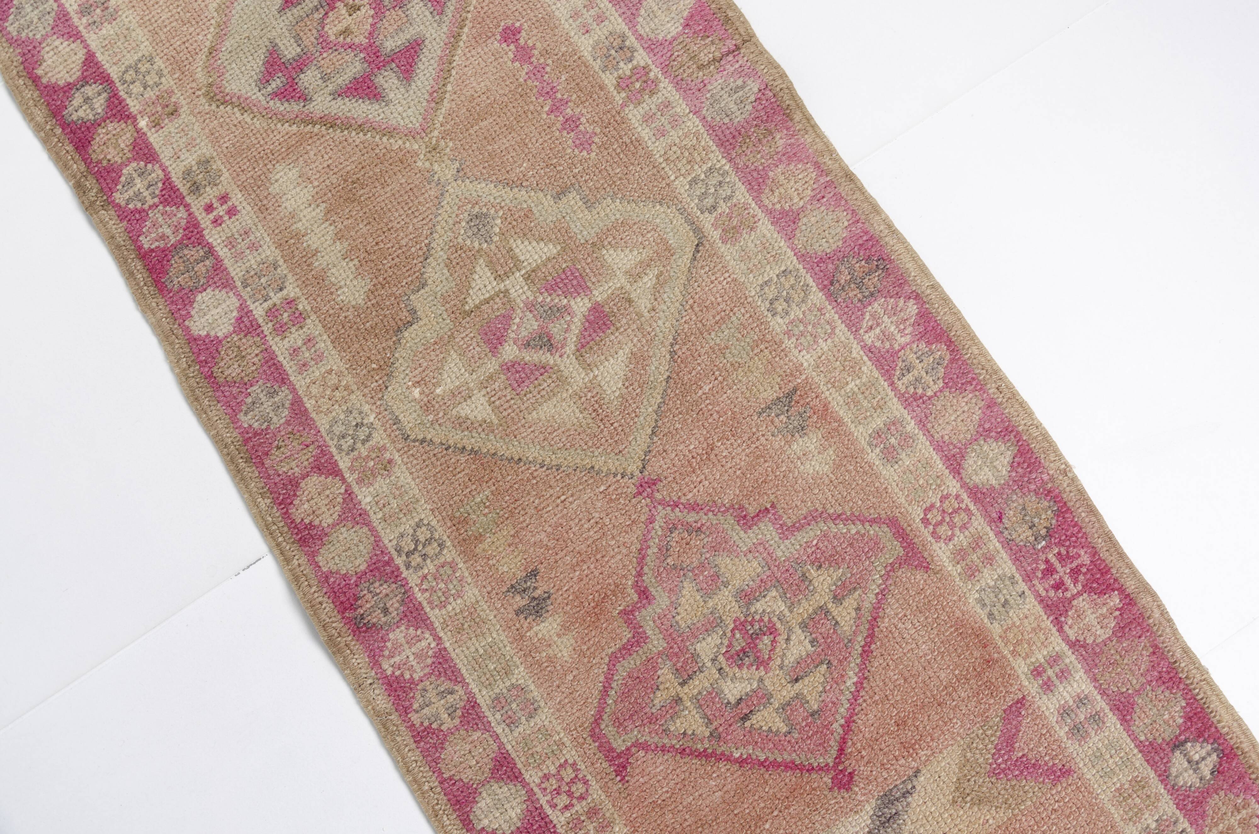 Anatolian Antique Hallway Runner Rug