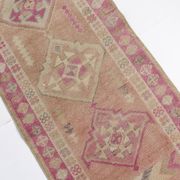 Tapis de couloir antique anatolien