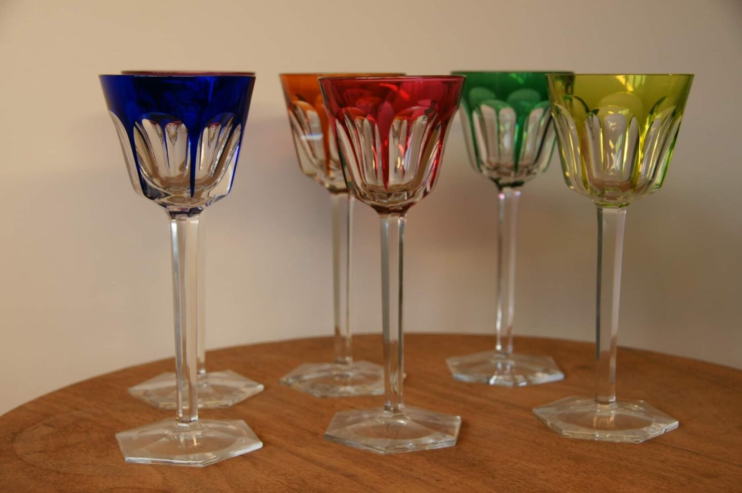 Harcourt wine glasses of the Rhine