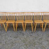 Bistro chair year 50 60 lot of six