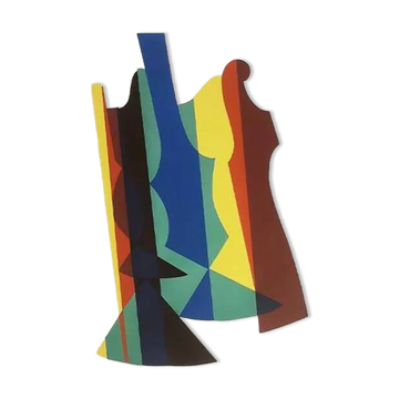 1970s Man Ray Limited Edition Lithograph.