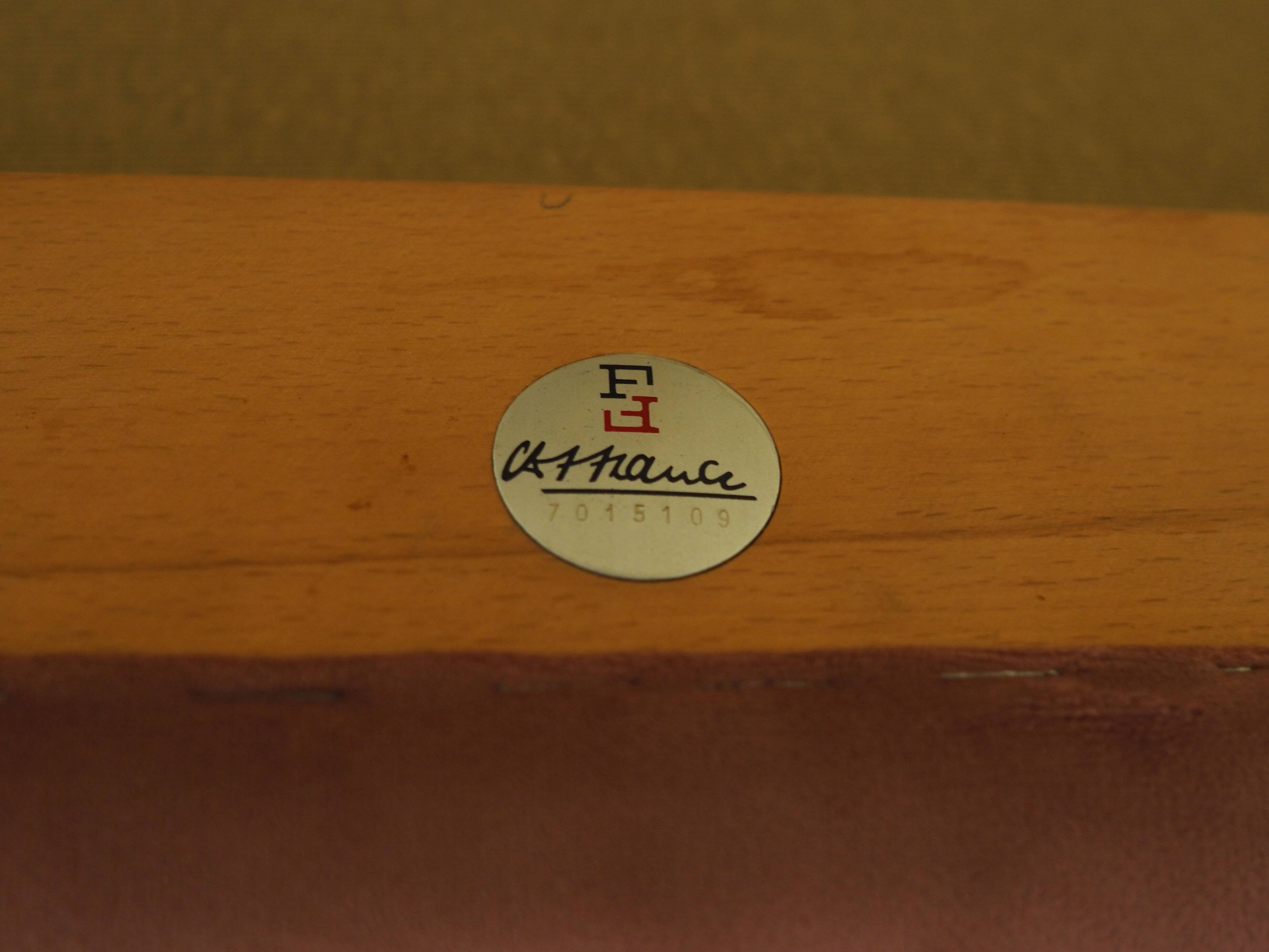 Pink armchair, Danish design, 1960s, designer: Poul Cadovius, manufacturer: France & Søn