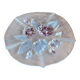 Cake or dessert dish in glass