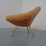 Eva Lounge Chair by Arne Dahlén for Dahléns Dalums Fåtöljindustri Ab, Sweden, 1960s