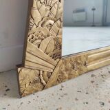 Golden mirror Art Deco