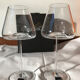 2 glasses a vin rogaska very original shape crystal handmade model armonia
