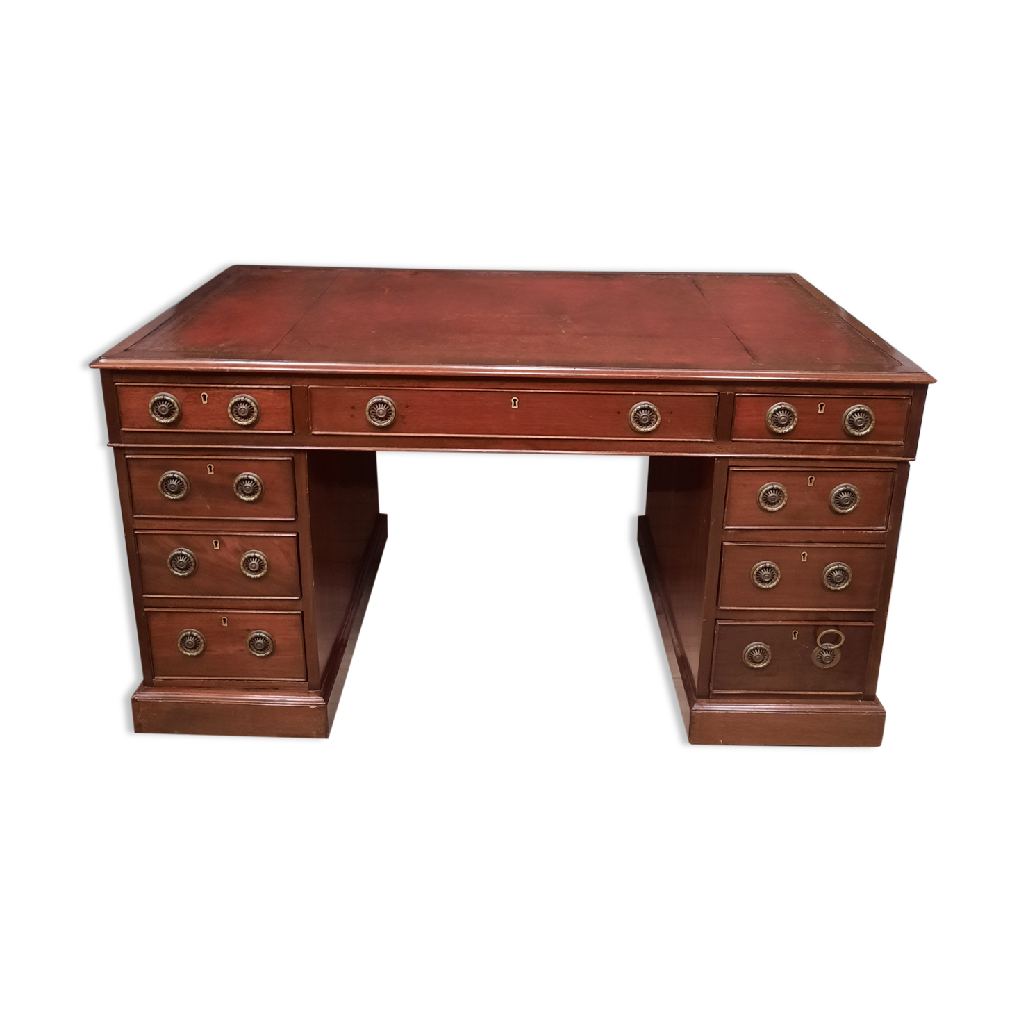 English desk with drawers