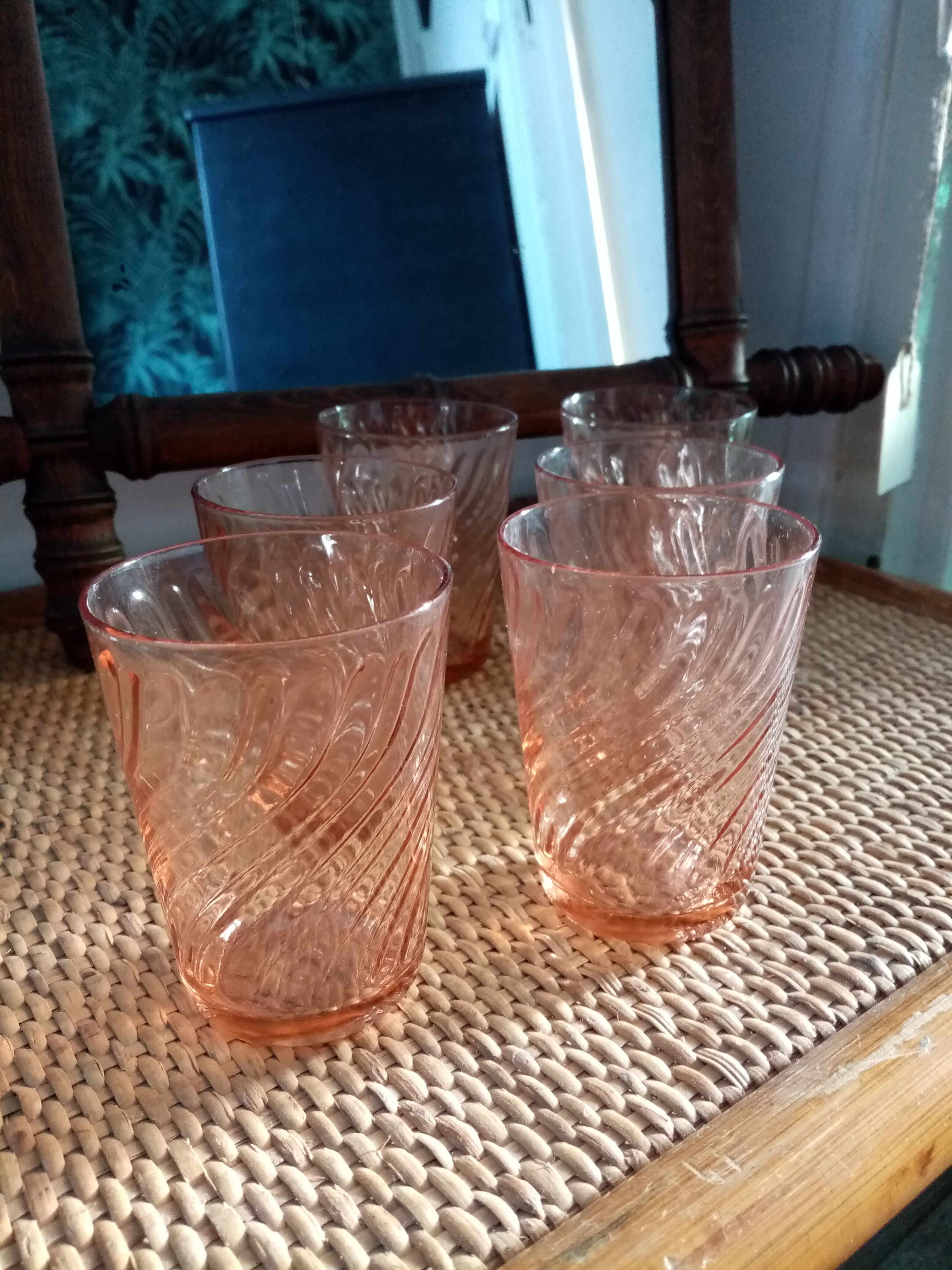 Verres à eau Rosaline