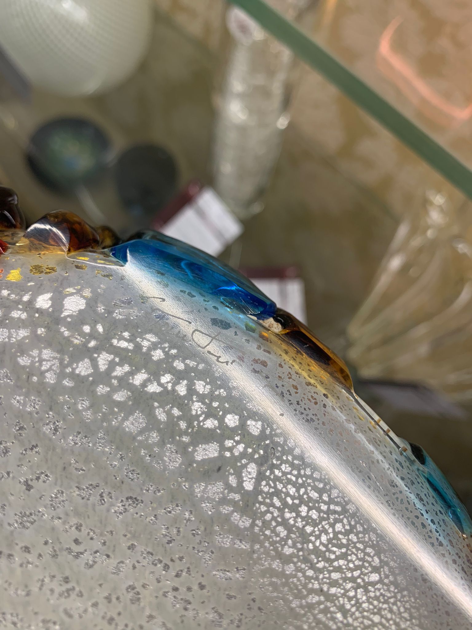 Murano glass sculpture vase Sergio Costantini