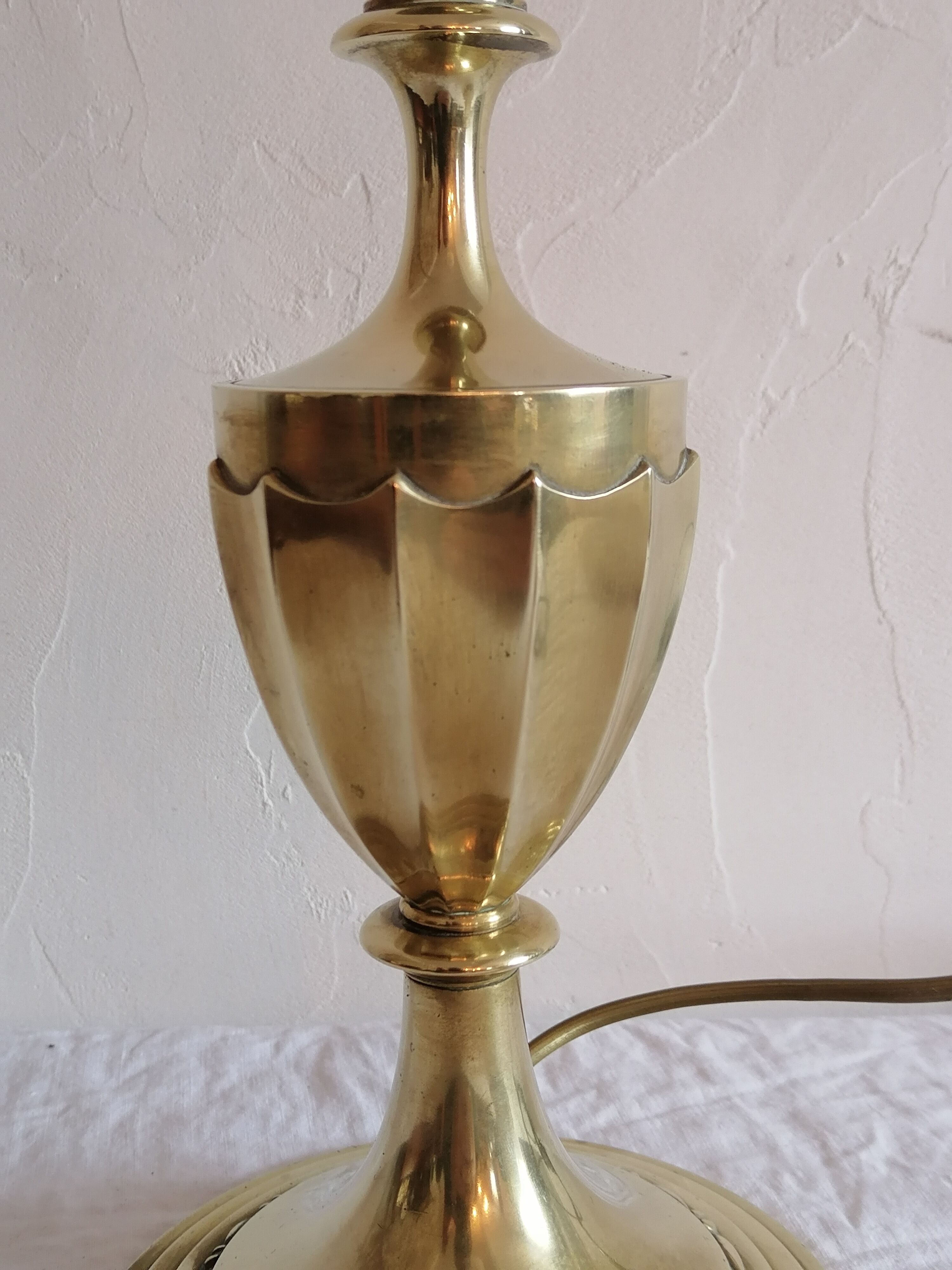 Art deco bronze lamp