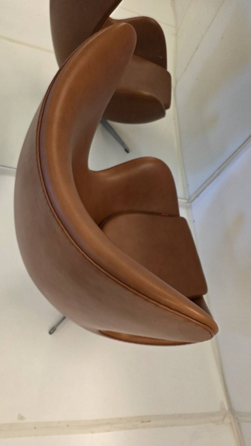 Fauteuil Egg par Arne Jacobsen pour Fritz Hansen