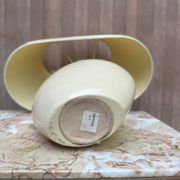 Vintage table lamp by Robert de Schuytener ivory 1960
