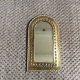 Brass mirror