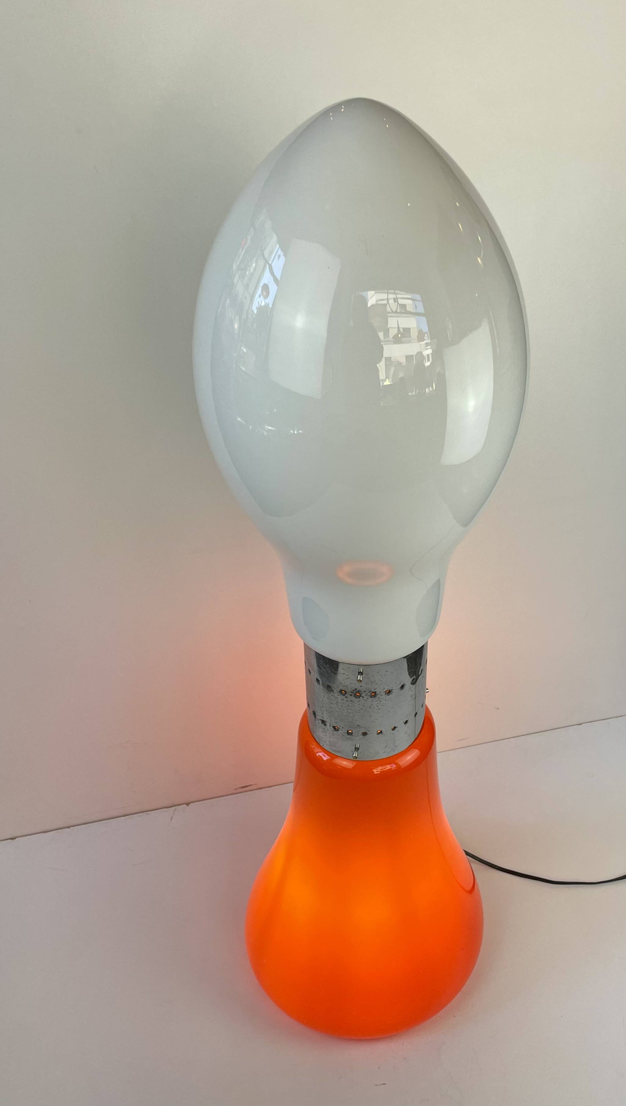Birillo, Floor Lamp by Carlo Nason for Mazzega, 1970s