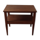 Solid wood serving table