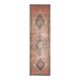 1970s Turkish Oushak Handmade Wool Cotton Orange Runner Rug 85x266