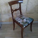 Lo de 2 chaises  de style directoire en acajou restaurées