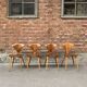 Set of 4 Norman Cherner chairs for Plycraft USA in teak, 1960s