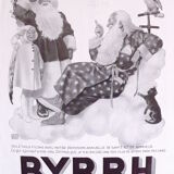 Affiche pub papier Byrrh 1937 par LG