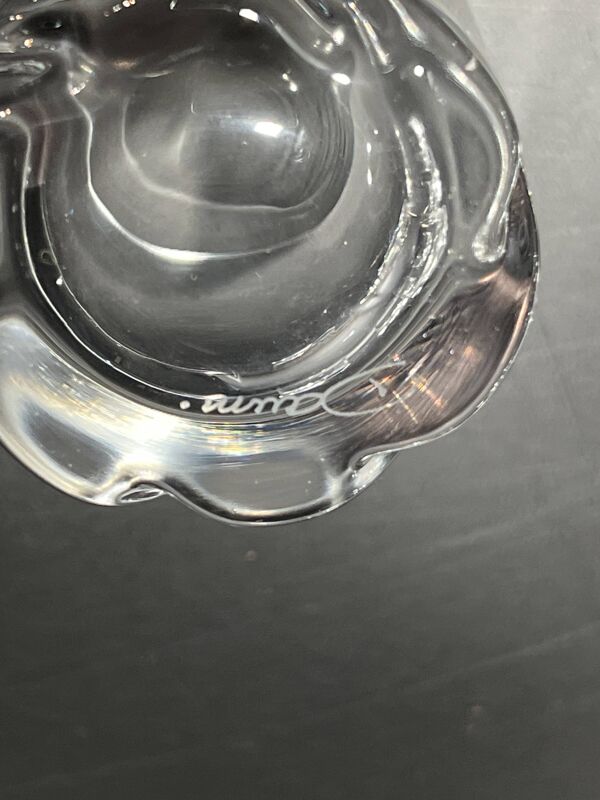 Coffret de huit verres à cocktail de la marque Daum