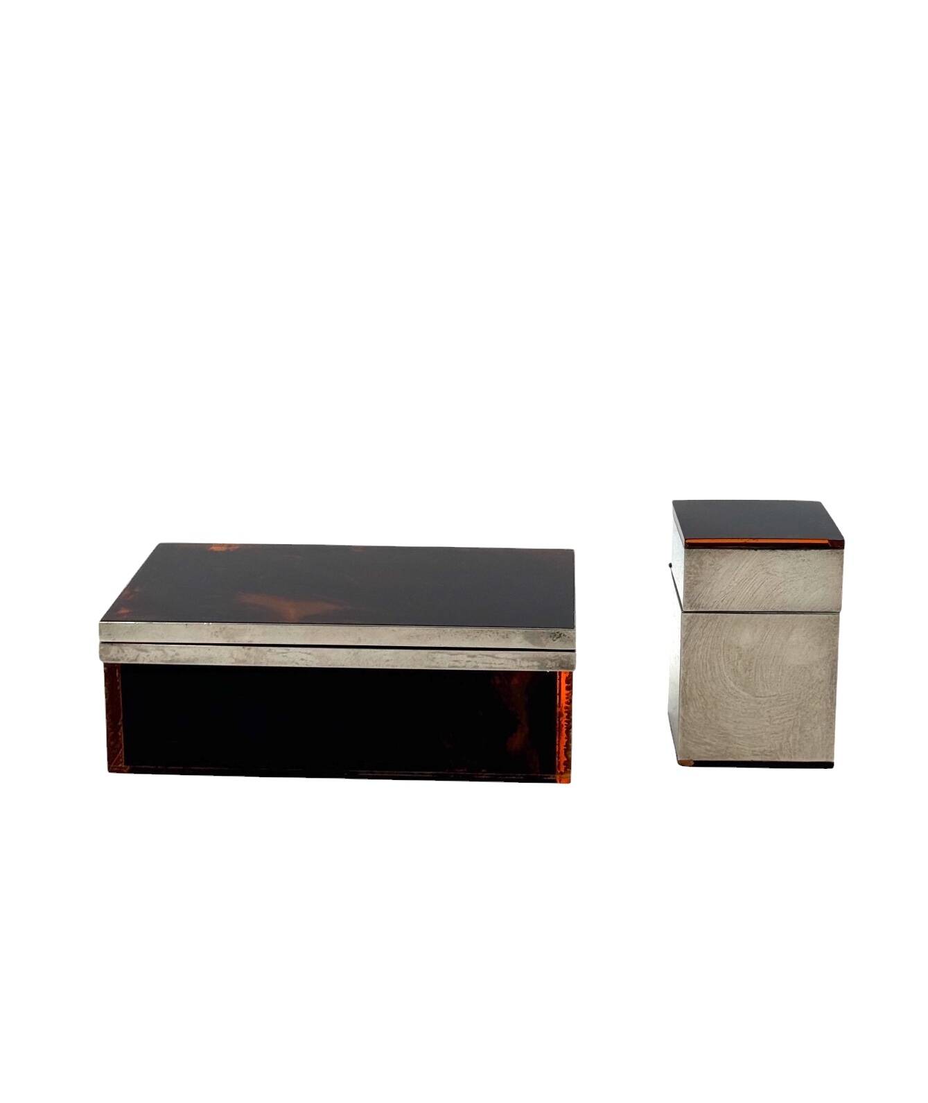 Hollywood regency luxury smoking set, Italy 1970