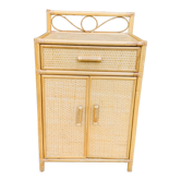Table de chevet en rotin