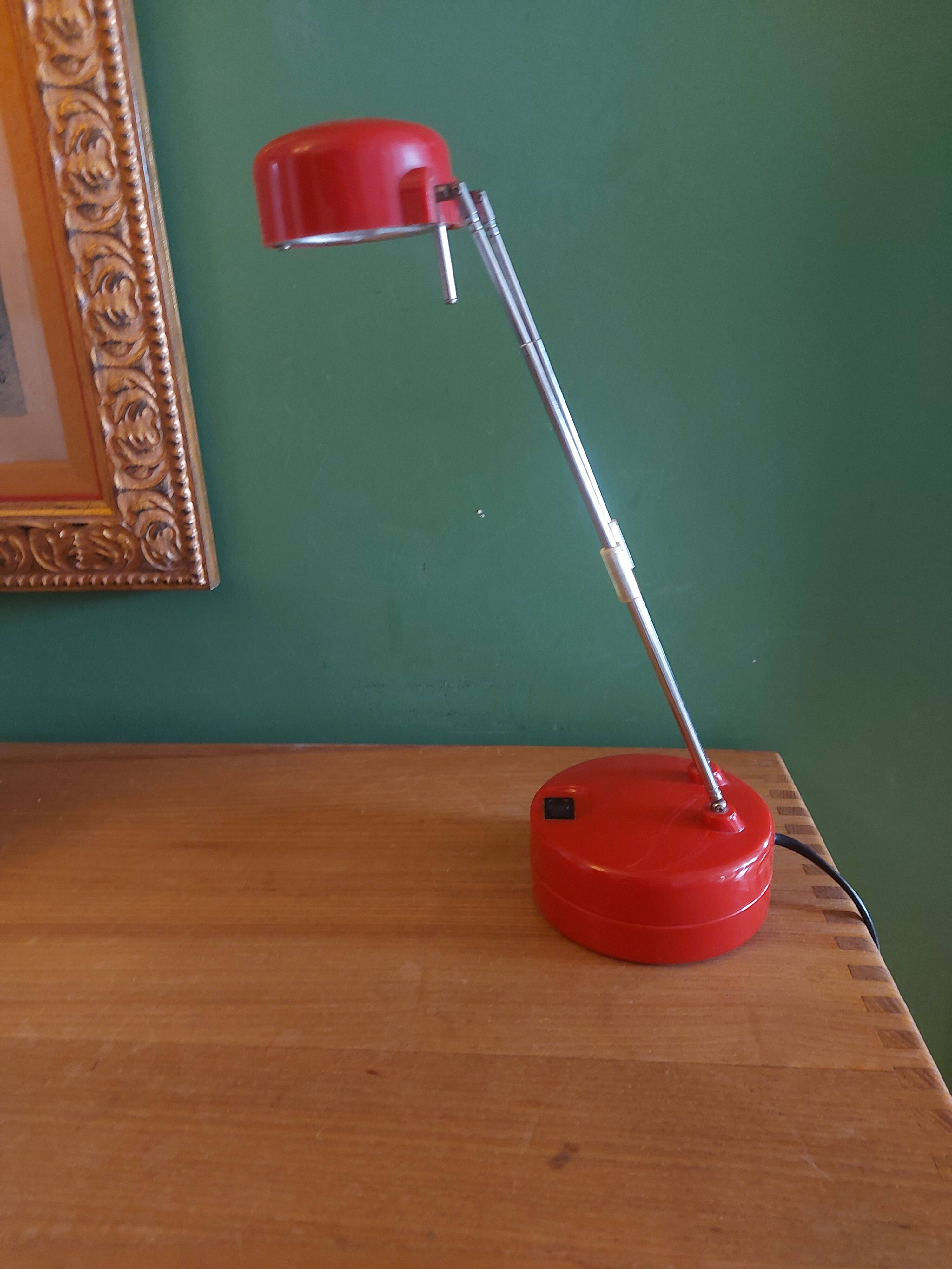 Telescopic lamp, vintage 80'S