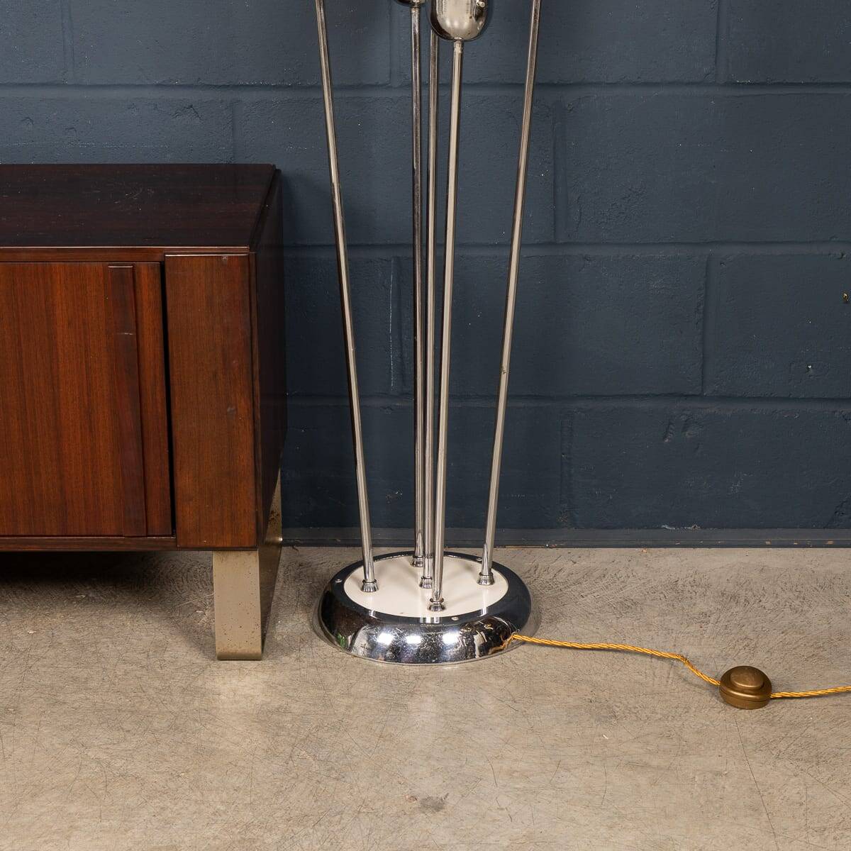 20thc italian five light murano glass lamp by carlo nason for mazzega c1970