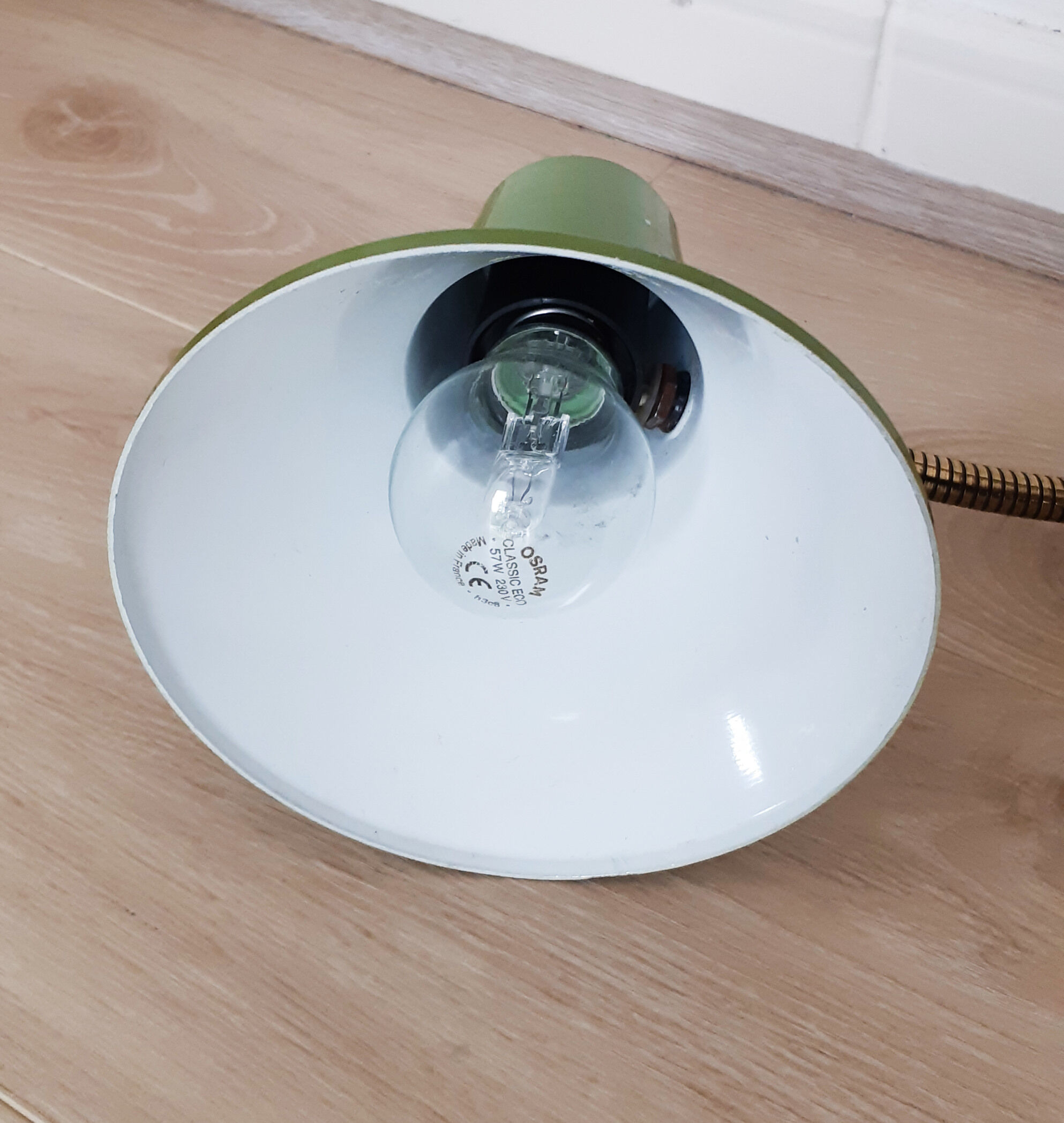 Green architect lamp